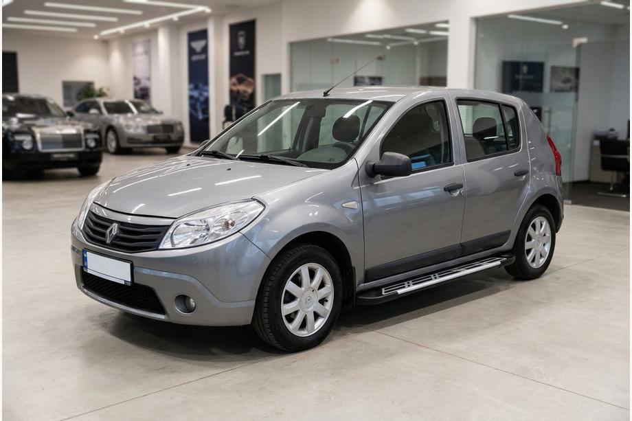 Dacia Sandero 2007–2013 Sunrise sidetrin (2 stk., aluminium) Image