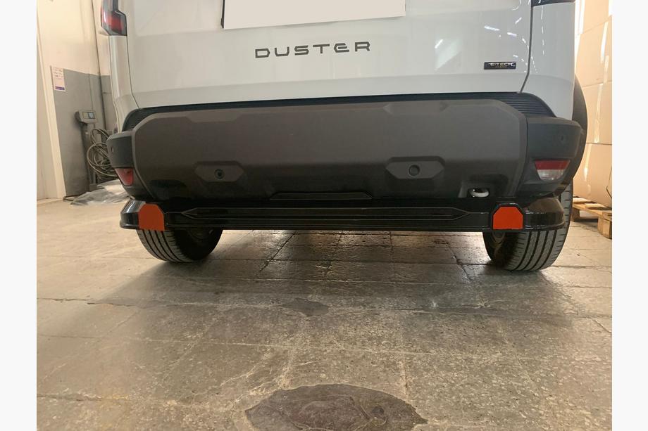 Dacia Duster 2024– Bagdiffusor EuroCap (ABS, blank) Image