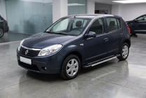 Dacia Sandero 2007–2013 RedLine V1 sidestrin (2 stk., aluminium) foto 1