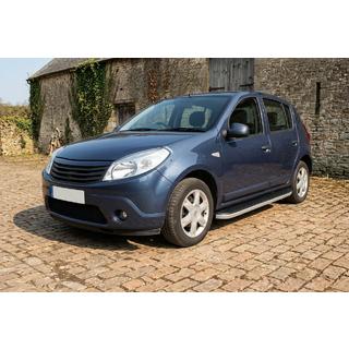 Sidetrin Tayga (2 stk., aluminium) Dacia Sandero 2007–2013 foto 1