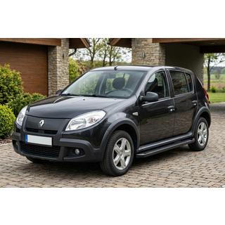 Allmond Black sidetrin (2 stk., aluminium) foto 1