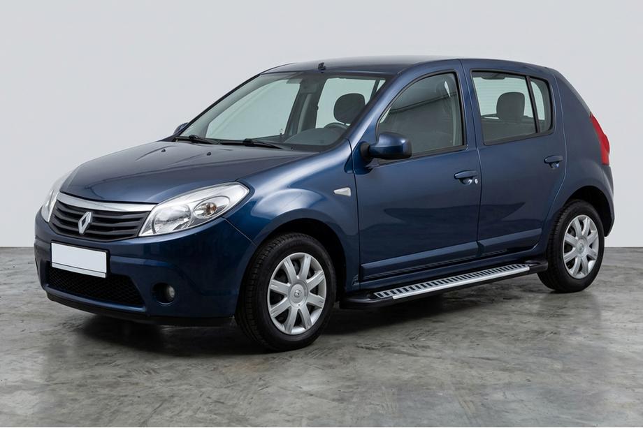 Renault Sandero 2007–2013 Sidetrin Line (2 stk., aluminium) Image