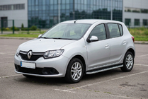 Dacia Sandero 2013–2020 Sidetrin Tayga (2 stk., aluminium) foto 1