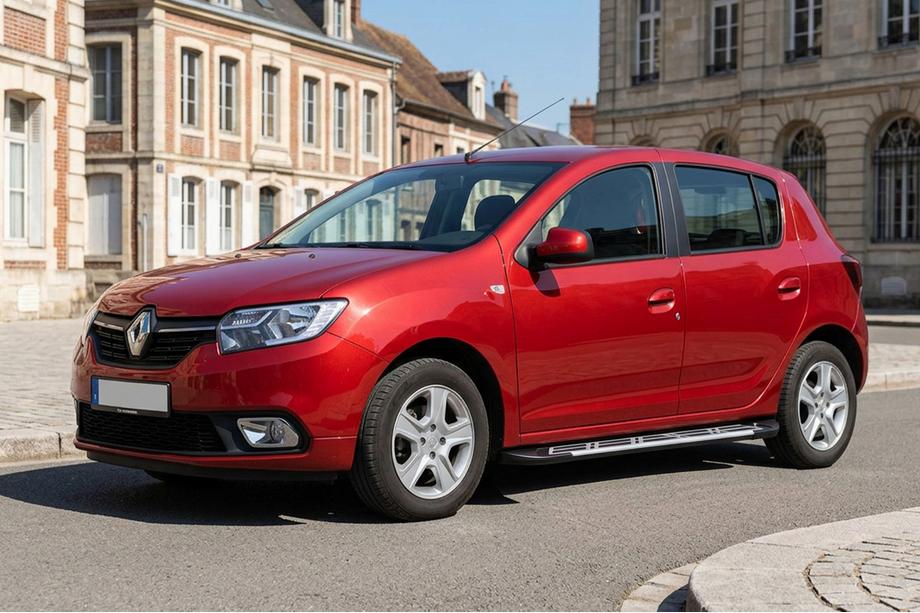 Renault Sandero 2013–2022 Sunrise sidetrin (2 stk., aluminium) Image