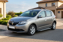 Renault Sandero 2013–2022 RedLine V1 sidestrin (2 stk., aluminium) foto 1