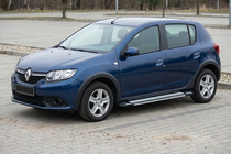 Renault Sandero 2013–2022 Sidetrin Rainbow (2 stk., aluminium) foto 1