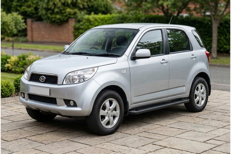 Daihatsu Terios 2006–2017 Sidetrin Allmond Black (2 stk., aluminium) Image