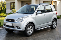 Daihatsu Terios 2006–2017 Sidetrin Line (2 stk., aluminium) foto 1