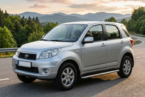 Daihatsu Terios 2006–2017 Maydos V1 sidetrin (2 stk., aluminium ↗ rustfrit stål) foto 1