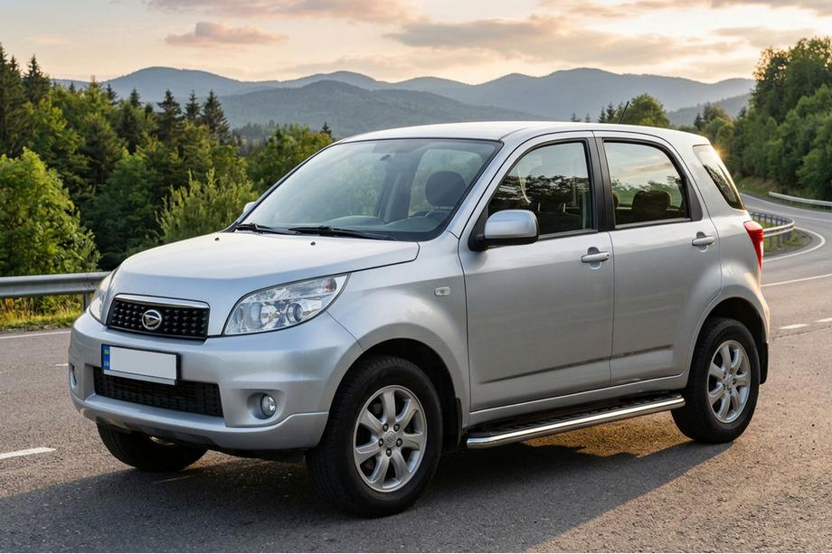Daihatsu Terios 2006–2017 Maydos V1 sidetrin (2 stk., aluminium ↗ rustfrit stål) Image