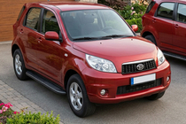 Daihatsu Terios 2006–2017 Sidetrin Bosphorus Black (2 stk., aluminium) foto 2