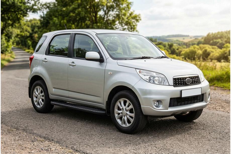 Daihatsu Terios 2006–2017 Sidetrin Bosphorus Black (2 stk., aluminium) Image