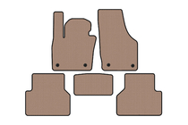 Audi Q3 2011–2019 Gummimåtter Carsuit (Beige) foto 1