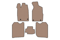 Audi 100 C3 1988–1991 Gummimåtter Carsuit (1982-1988, Sedan, beige) foto 1