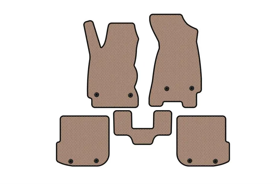 Audi A4 B5 1994–2001 Gummimåtter Carsuit (Avant, beige) Image