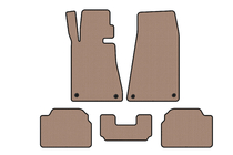 BMW 5-serie E34 1988–1995 Gummimåtter Carsuit (Beige) foto 1