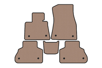 BMW X5 G05 2019–2026 Gummimåtter Carsuit (Beige) foto 1