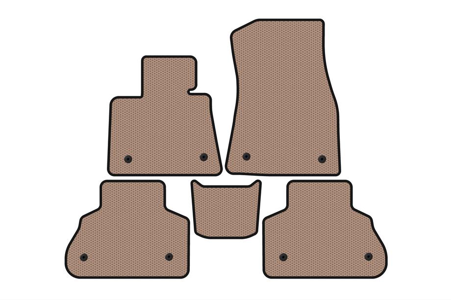 BMW X5 G05 2019–2026 Gummimåtter Carsuit (Beige) Image