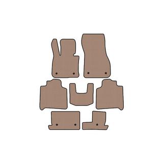 Carsuit gummimåtter (til F46, 2 rækker, beige) BMW 2-serie Active Tourer F45/F46 2014–2021 foto 1