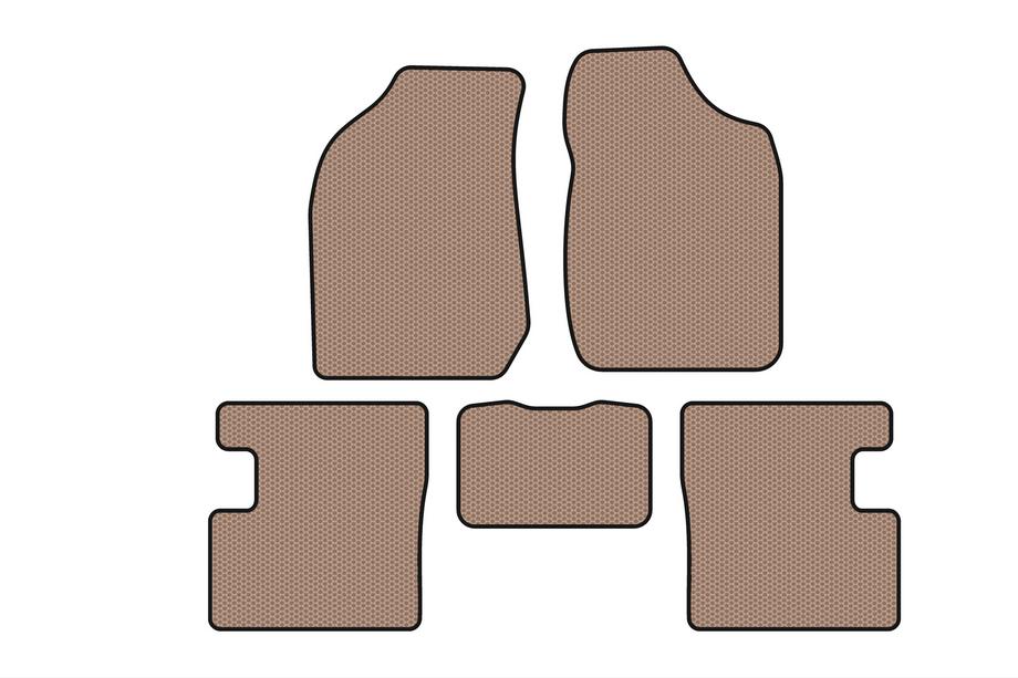 BYD F3 2005–2013 Gummimåtter Carsuit (SD, beige) Image