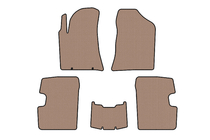 BYD F3 2013–2015 Gummimåtter Carsuit (SD, beige) foto 1