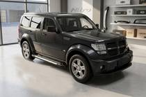 Dodge Nitro 2006–2011 Sidetrin Line (2 stk., aluminium) foto 1