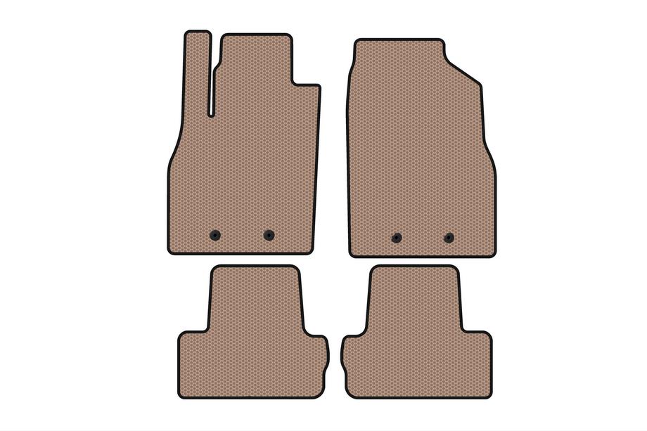 Chevrolet Volt 2010–2016 Gummimåtter Carsuit (Beige) Image
