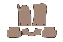 Chevrolet Camaro 2009–2015 Gummimåtter Carsuit (Beige) foto 1