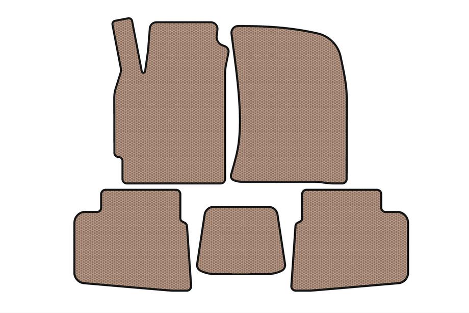 Chevrolet Evanda 2000–2006 Gummimåtter Carsuit (Beige) Image