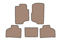 Chevrolet Silverado 2007–2013 Gummimåtter Carsuit (Beige) foto 1