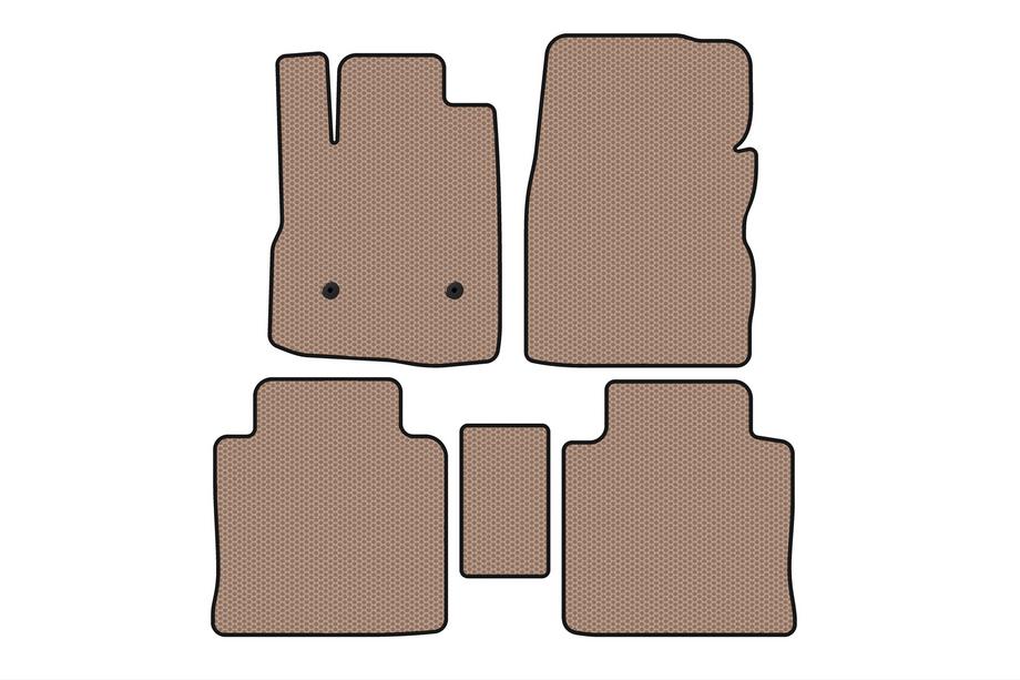 Chevrolet Equinox 2009–2016 Gummimåtter Carsuit (2009-2015, beige) Image