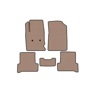 Gummimåtter Carsuit (Beige) foto 1