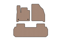 Chevrolet Traverse 2017– Gummimåtter Carsuit (2 rækker, beige) foto 1