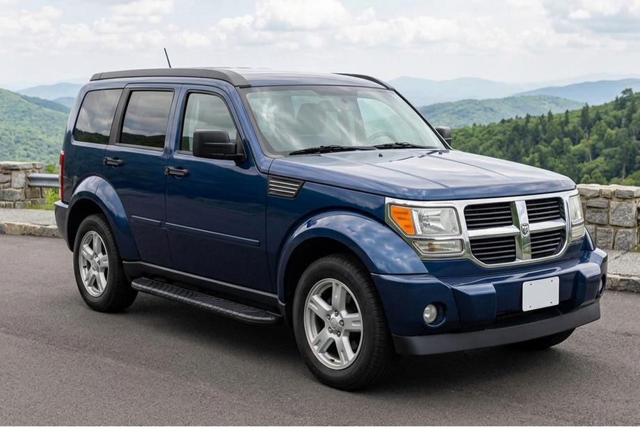 Dodge Nitro 2006–2011 Sidetrin Bosphorus Black (2 stk., aluminium) Image