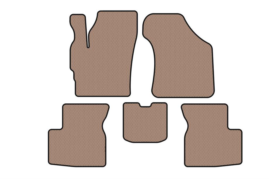 Chery QQ 2003–2022 Gummimåtter Carsuit (Beige) Image