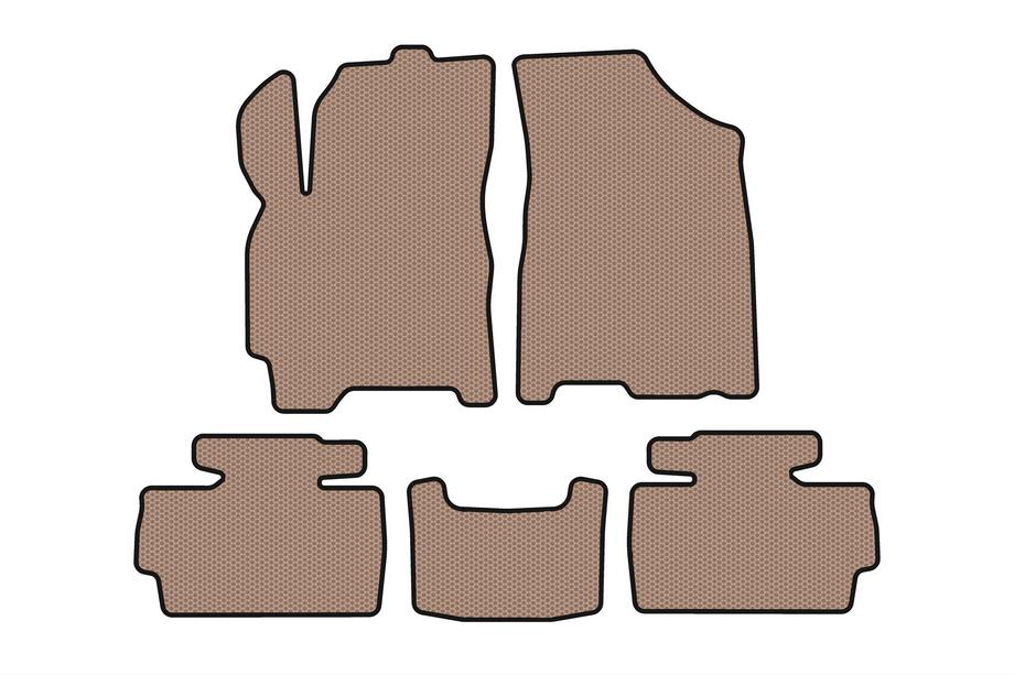 Chery Tiggo 2 2014– Gummimåtter Carsuit (Beige) Image