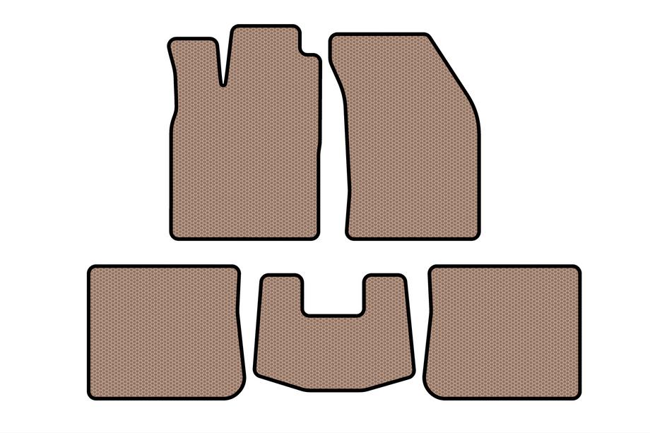Chery Elara/Alia/Fora/A5 2006– Gummimåtter Carsuit (SD, beige) Image