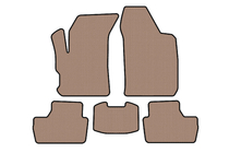 Chery Beat 2009–2015 Gummimåtter Carsuit (Beige) foto 1