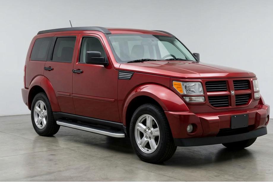 Dodge Nitro 2006–2011 Sidetrin Tayga Grey (2 stk., aluminium) Image