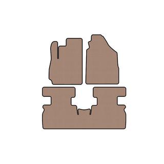 Gummimåtter Carsuit (2 rækker, beige) Jetour X70 2018– foto 1