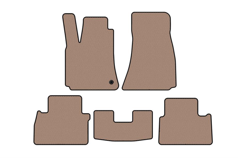 Chrysler C300 2004–2011 Gummimåtter Carsuit (SD, beige) Image