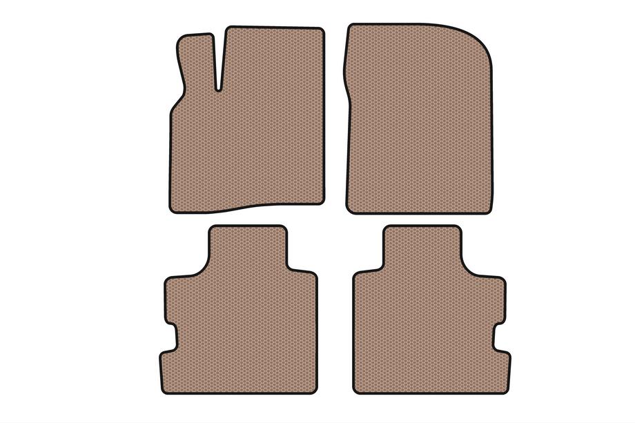 Chrysler Pacifica 2004–2008 Gummimåtter Carsuit (Beige) Image