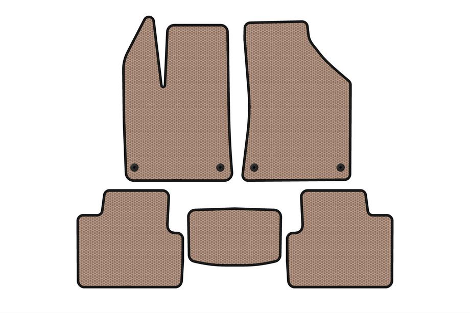 Chrysler 200 I 2010–2014 Gummimåtter Carsuit (Beige) Image
