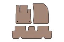 Citroen C-4 Picasso 2013–2022 Gummimåtter Carsuit V1 (2 rækker, beige) foto 1