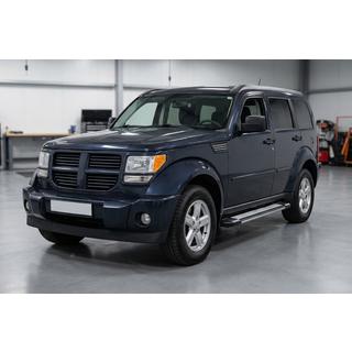 Sidetrin Rainbow (2 stk., aluminium) Dodge Nitro 2006–2011 foto 1