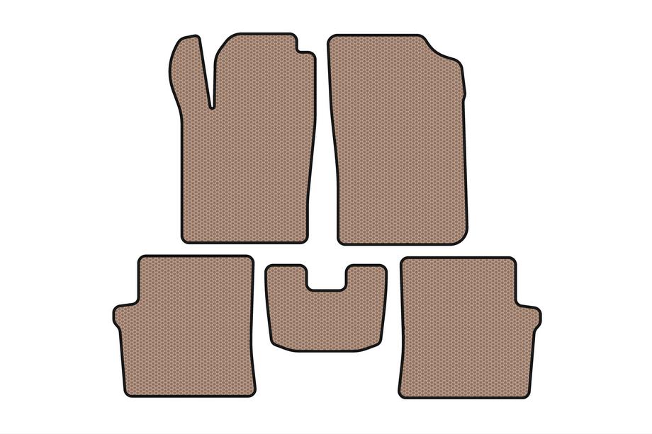 Citroen Xsara II 2000–2006 Gummimåtter Carsuit (HB, 5-dørs, beige) Image