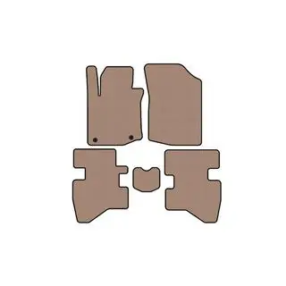 Gummimåtter Carsuit (HB, beige)