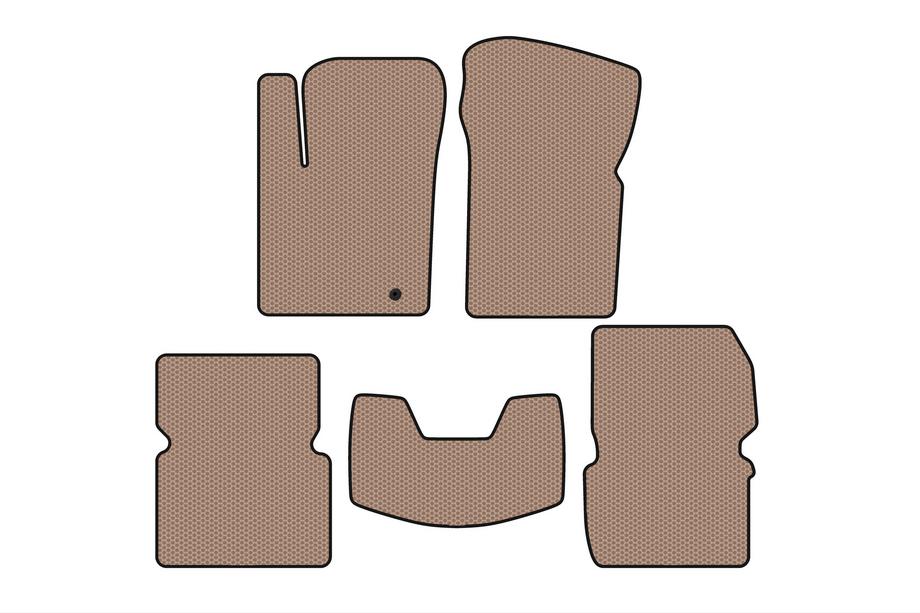 Dodge Avenger 2007–2014 Gummimåtter Carsuit (Beige) Image