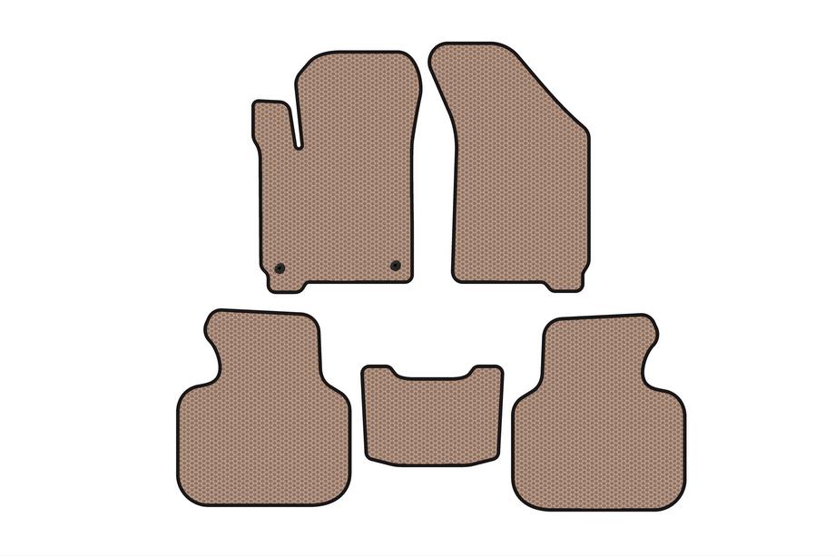 Dodge Journey 2008–2020 Gummimåtter Carsuit (2008-2011, beige) Image