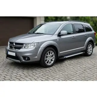 Sidetrin Allmond Grey (2 stk., aluminium)